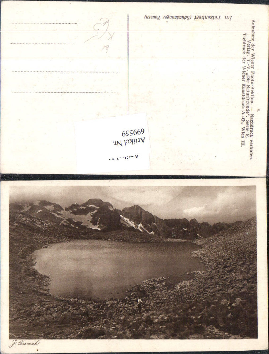 699559 Künstler AK J. Cermak Schladminger Tauern Schladming Ramsau