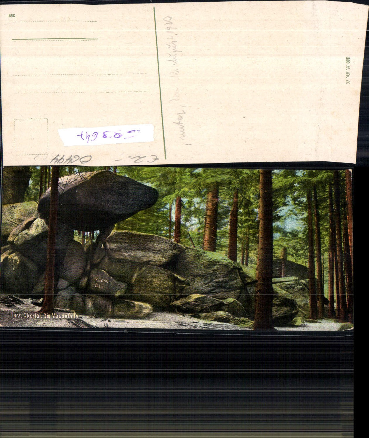 699647 Harz Okertal Mausefalle Steinformation Goslar