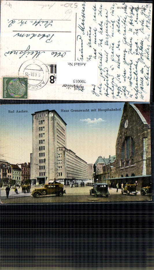 700015 Aachen Haus Grenzwacht Bahnhof