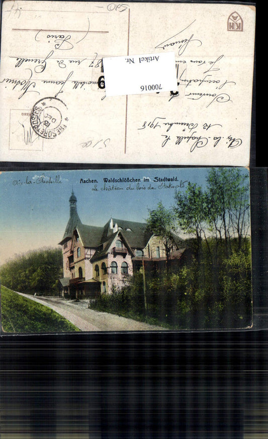 700016 Aachen Waldschlößchen im Stadtwald