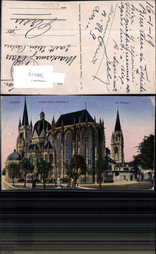 700029 Aachen Kaiser Dom Münster St. Foillan
