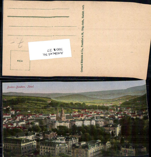 700127 Baden Baden
