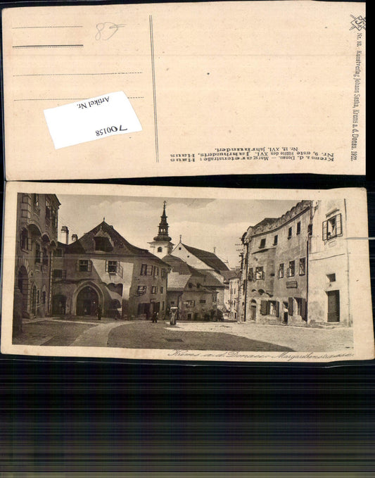 700158 Krems an der Donau Margarethenstraße pub Saska 93