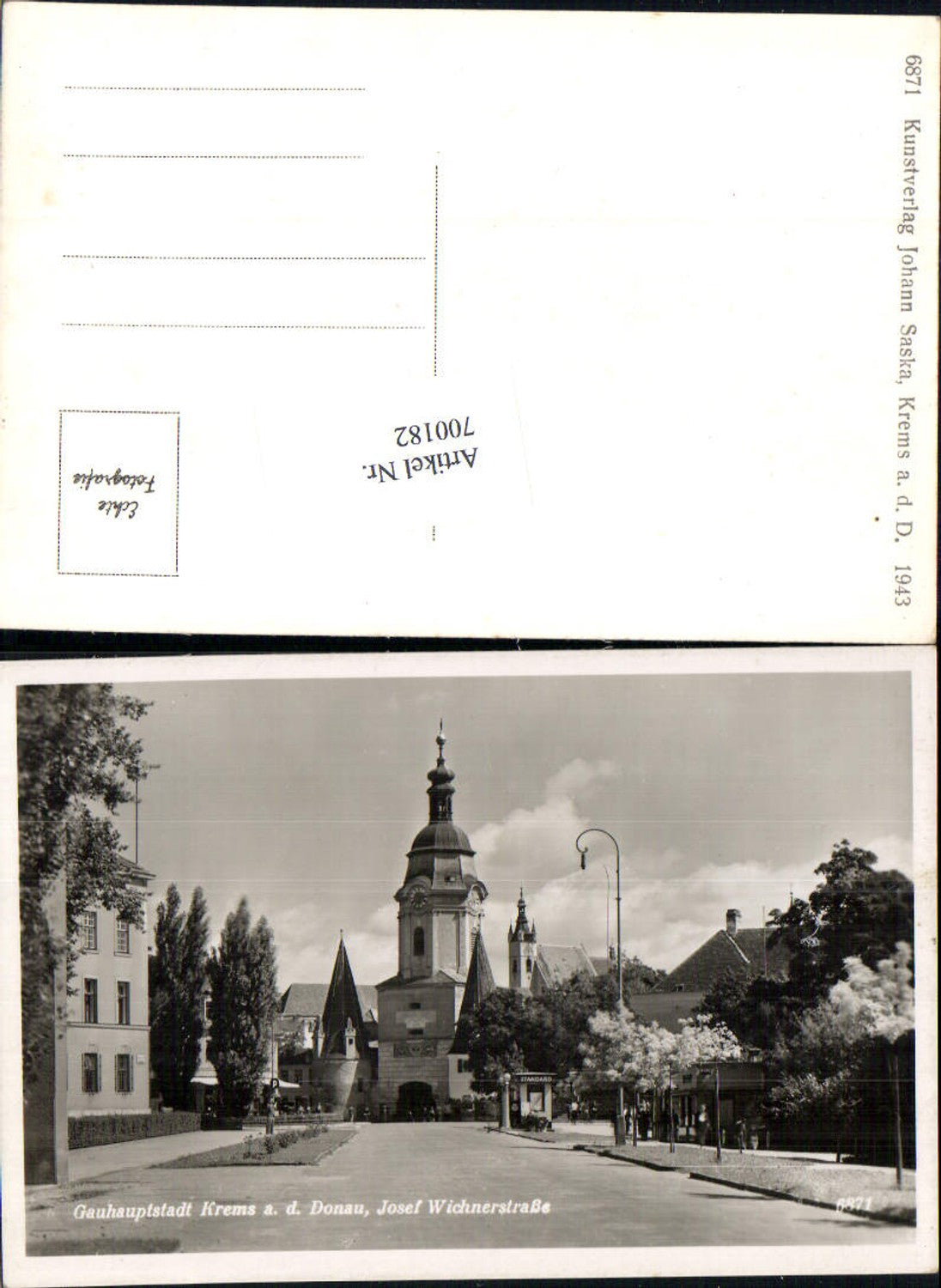 700182 Krems an der Donau Josef Wichnerstraße pub Saska 6871