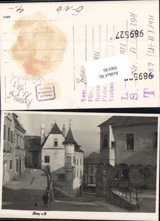 700190 Krems an der Donau Erker Wegscheid Photo-AK