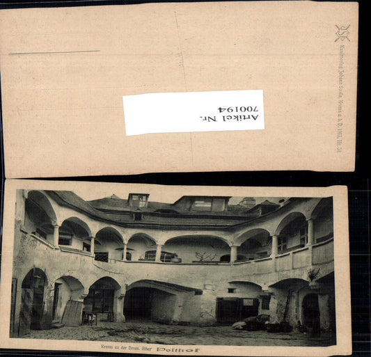 700194 Krems an der Donau Alter Posthof pub Saska 34