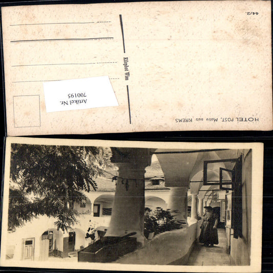 700195 Krems an der Donau Hotel Post pub Kilophot 44/2