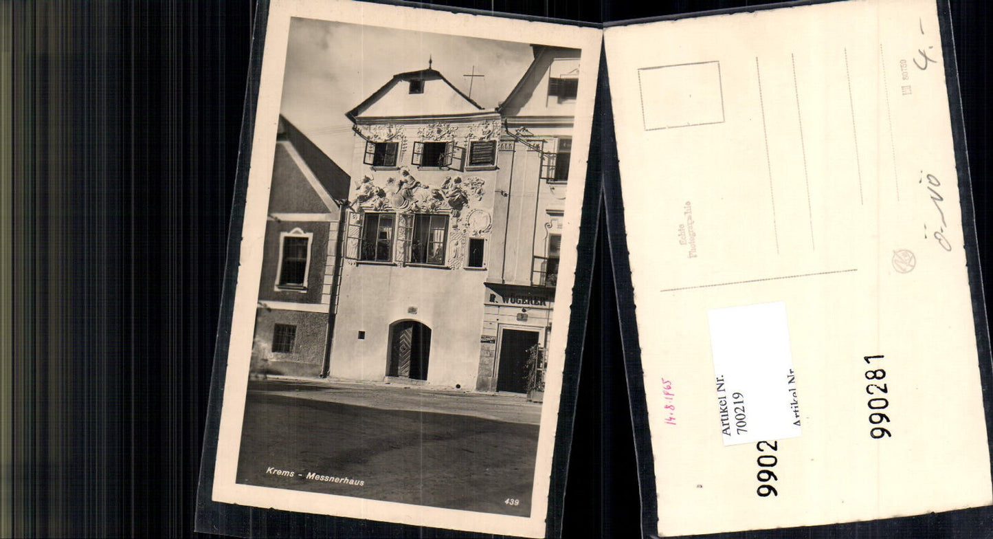 700219 Krems an der Donau Messnerhaus Körnermarkt