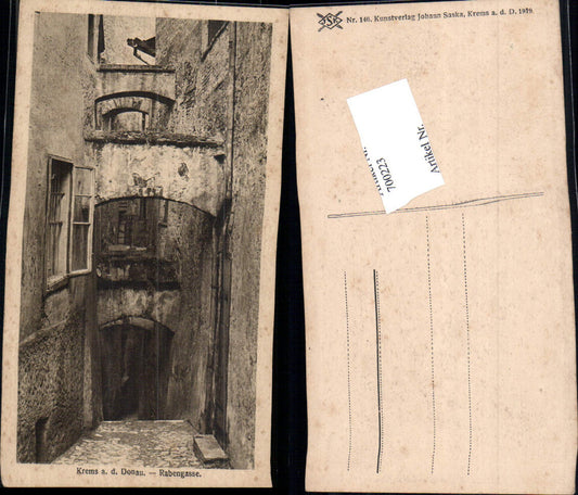 700223 Krems an der Donau Rabengasse pub Saska 146