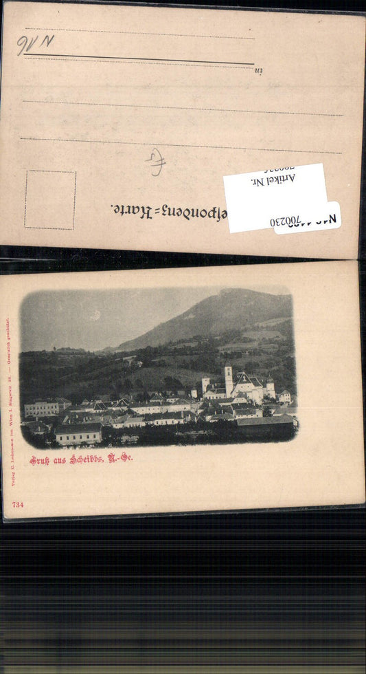 700230 Scheibbs 1900 pub Ledermann 734