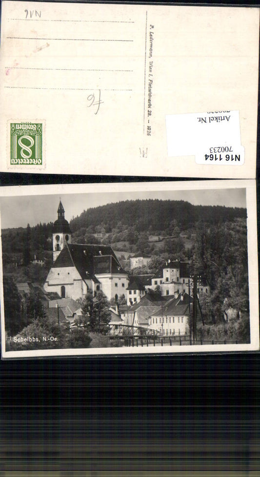 700233 Scheibbs Partie im Ort pub Ledermann