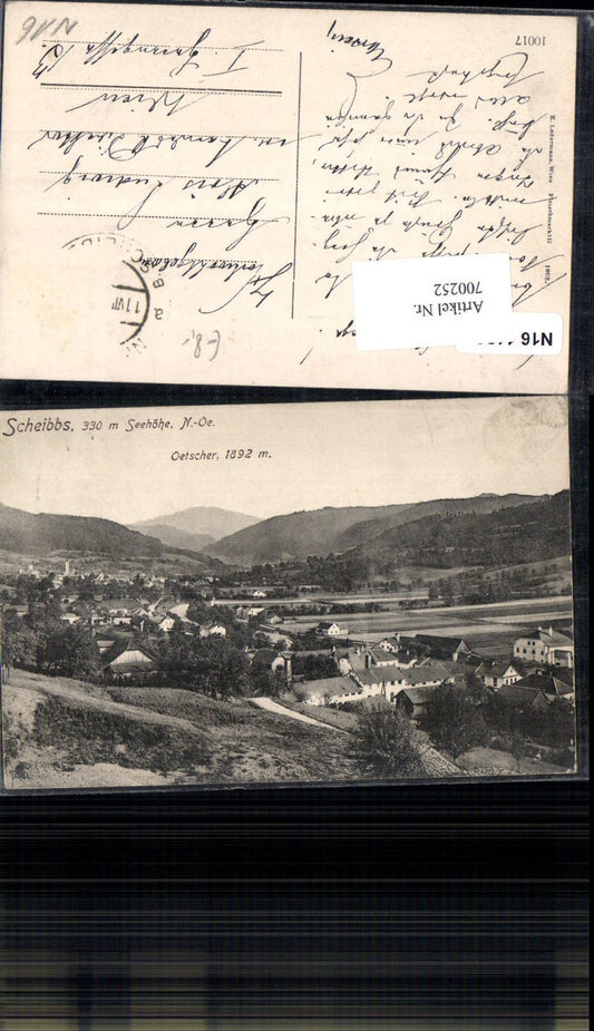 700252 Scheibbs m. Ötscher pub Ledermann 10017