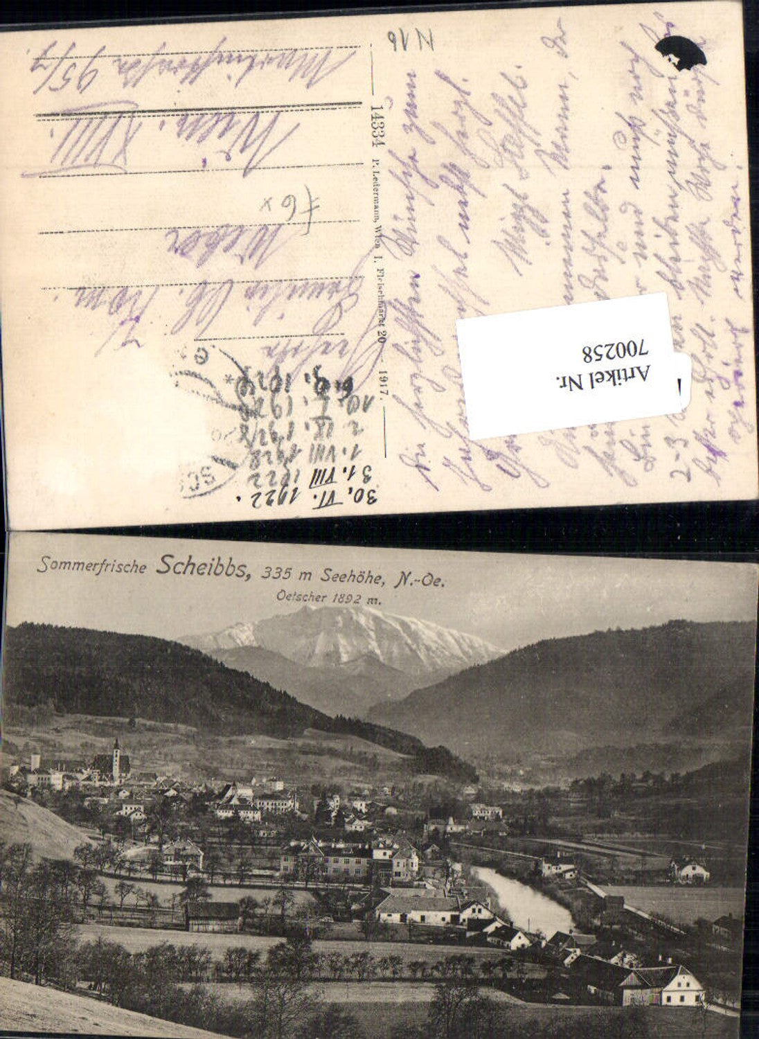 700258 Scheibbs pub Ledermann 14384 A