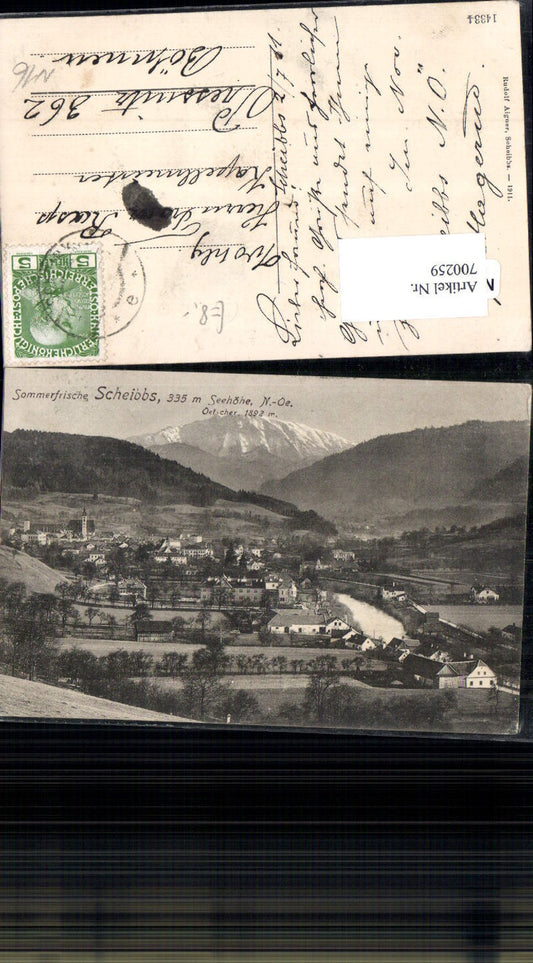 700259 Scheibbs gel Pressnitz Böhmen Prisecnice