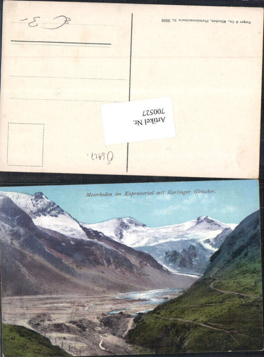 700527 Moserboden Kaprunertal Kaprun b. Zell am See pub Purger & Co. 9808