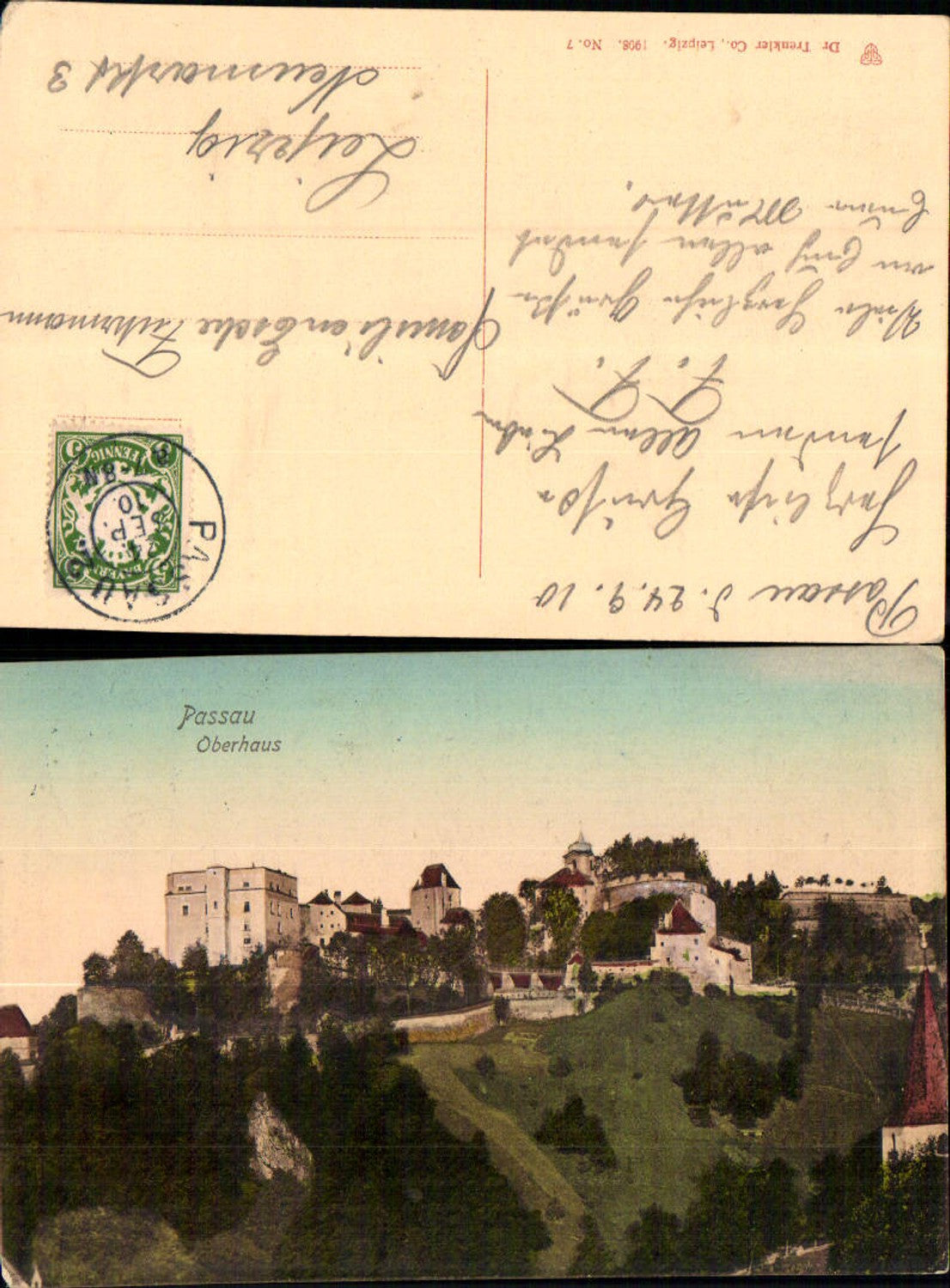 700763 Passau Oberhaus pub Dr. Trenkler &amp; Co. 1908