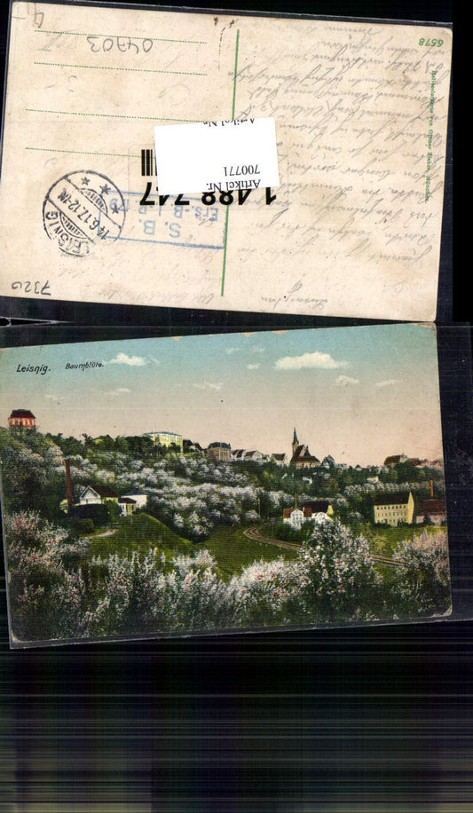 700771 Leisnig LK Mittelsachsen Feldpost S. B. Ers. B. Landwehr Reg. 179