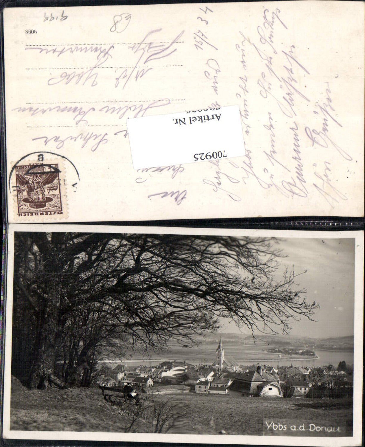 700925 Foto-AK Ybbs an der Donau Persenbeug