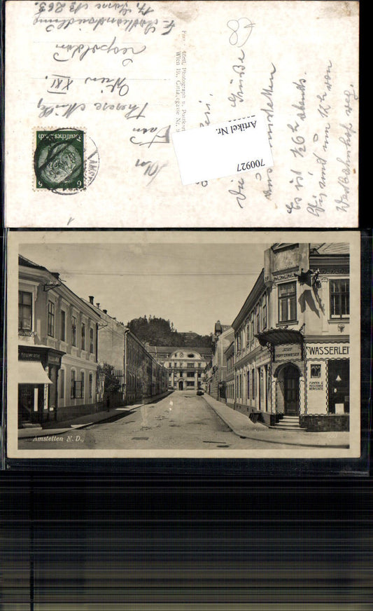 700927 Amstetten Straße zum Bezirksgericht