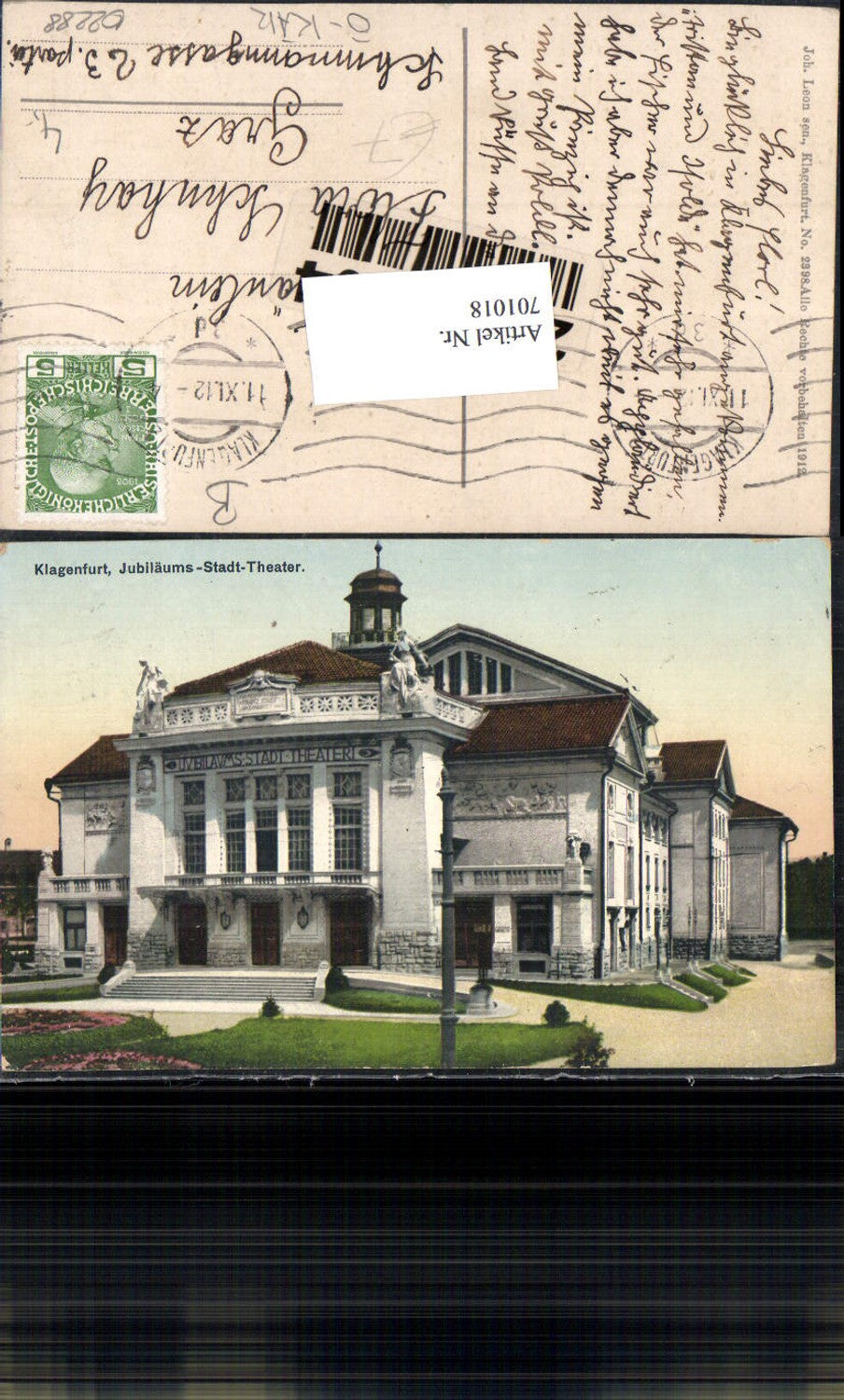 701018 Klagenfurt Theater Stadttheater