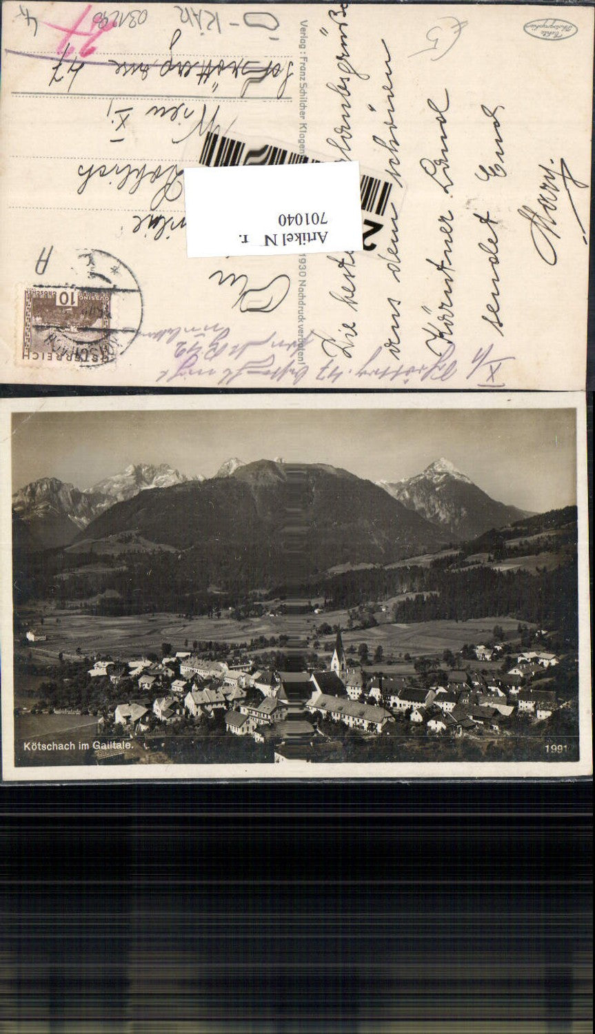 701040 Kötschach Mauthen