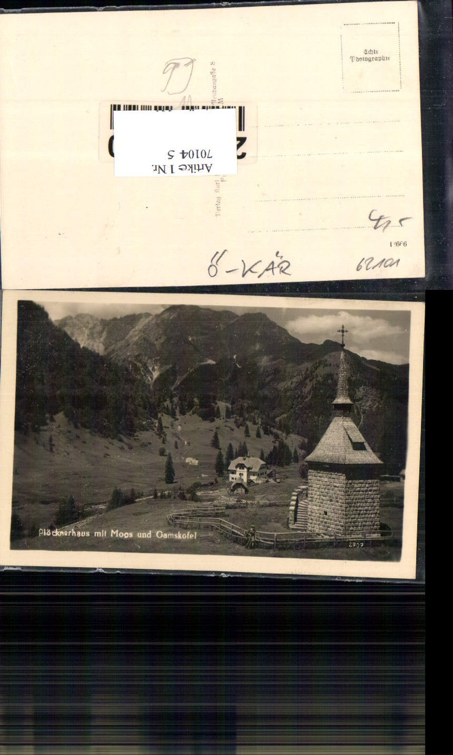 701045 Kötschach Mauthen Plöcknerhaus Moos