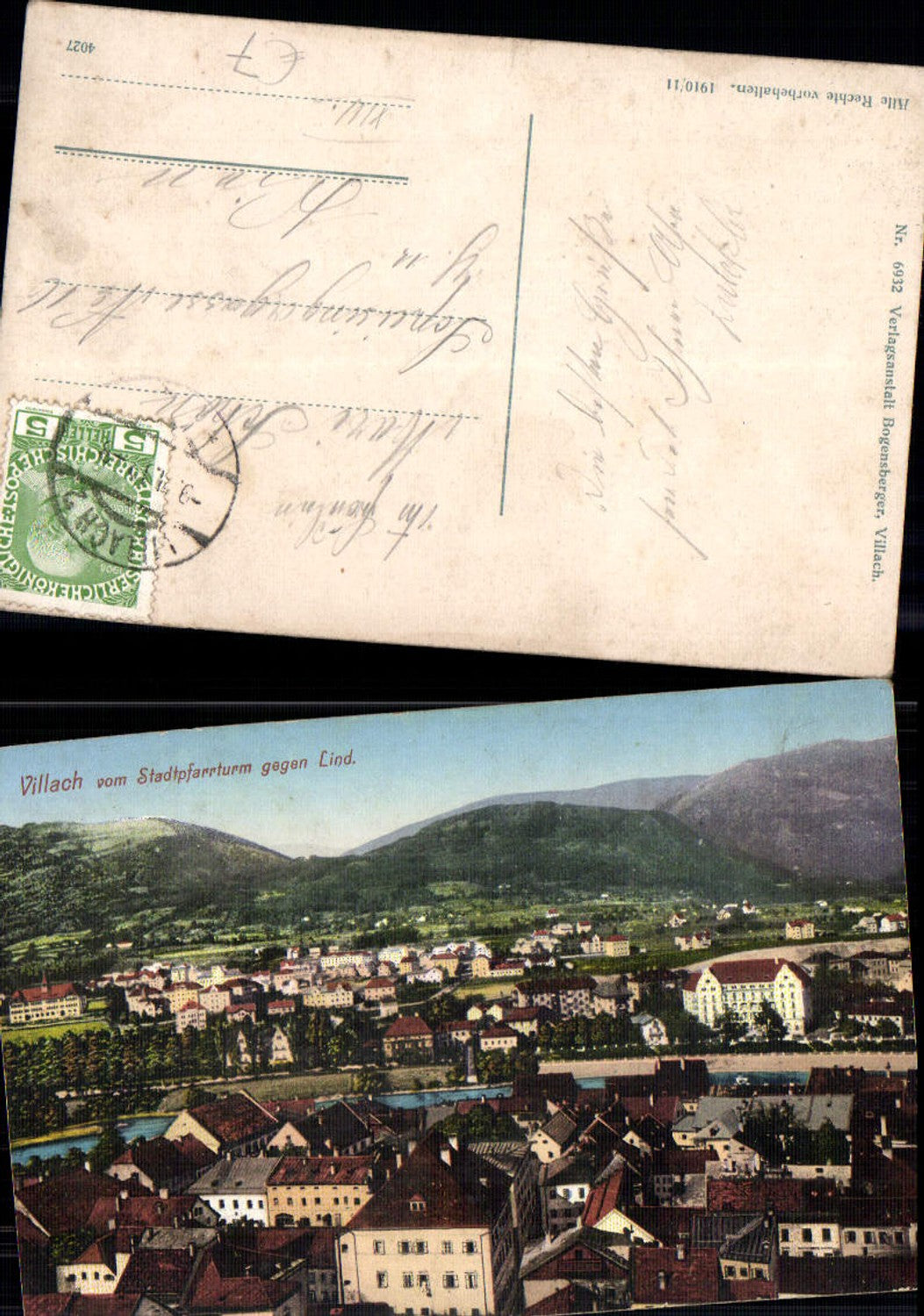 701183 Villach gegen Lind 1910