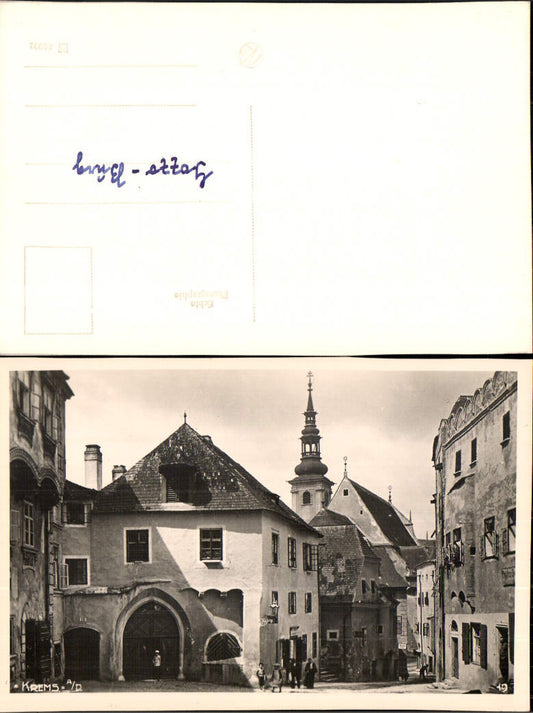701257 Krems an der Donau Straßenansicht Gozzo Burg