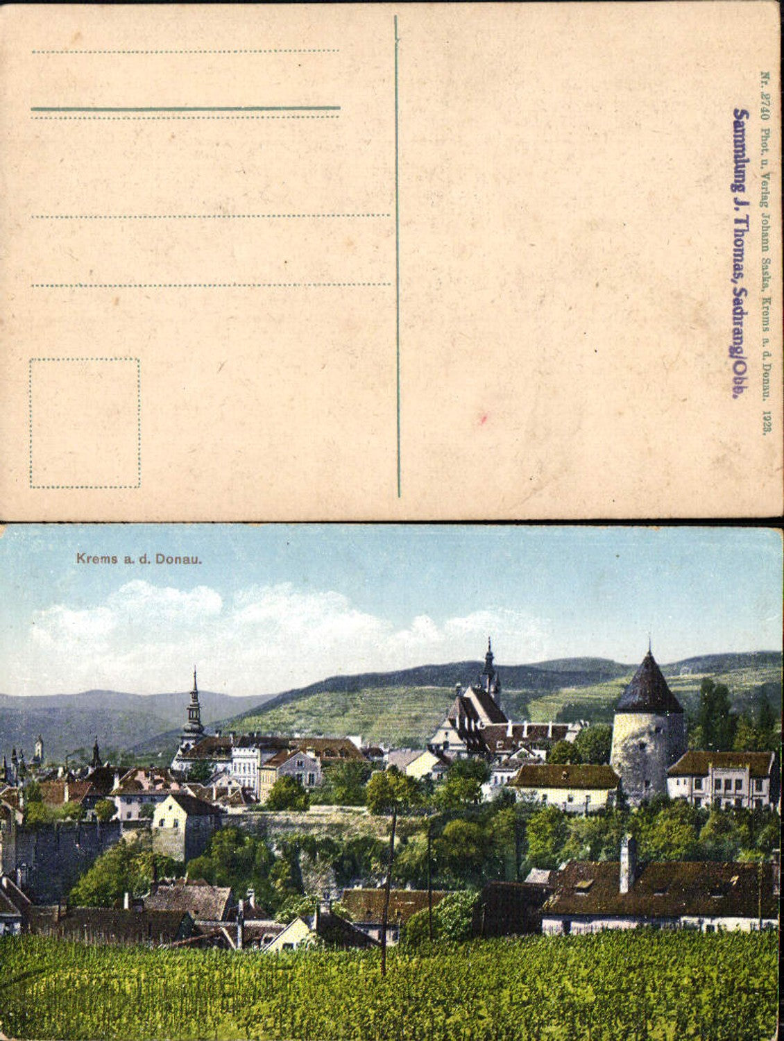 701259 Krems an der Donau pub Johann Saska 2740