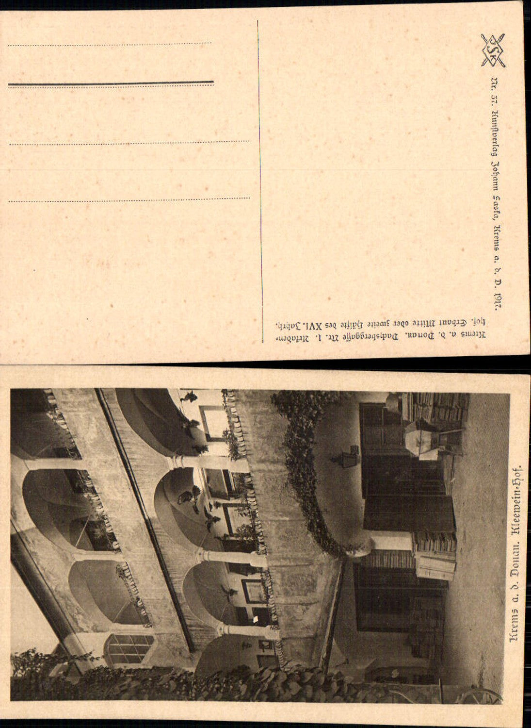 701263 Krems an der Donau Kleewein Hof pub Johann Saska 37