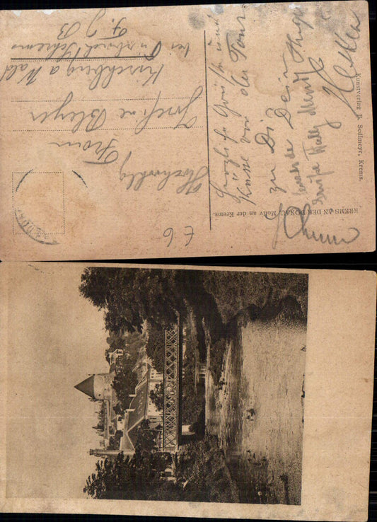 701265 Krems an der Donau Motiv an der Krems pub Sedlmayr