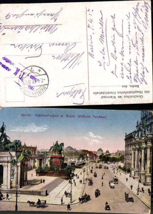 701328 Berlin Schlossfreiheit Feldpost