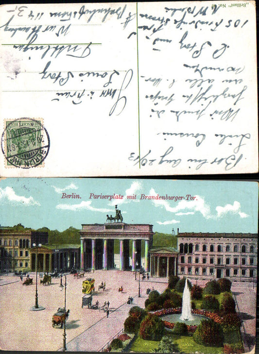 701332 Berlin Pariserplatz Brandenburger Tor gel Tuttlingen