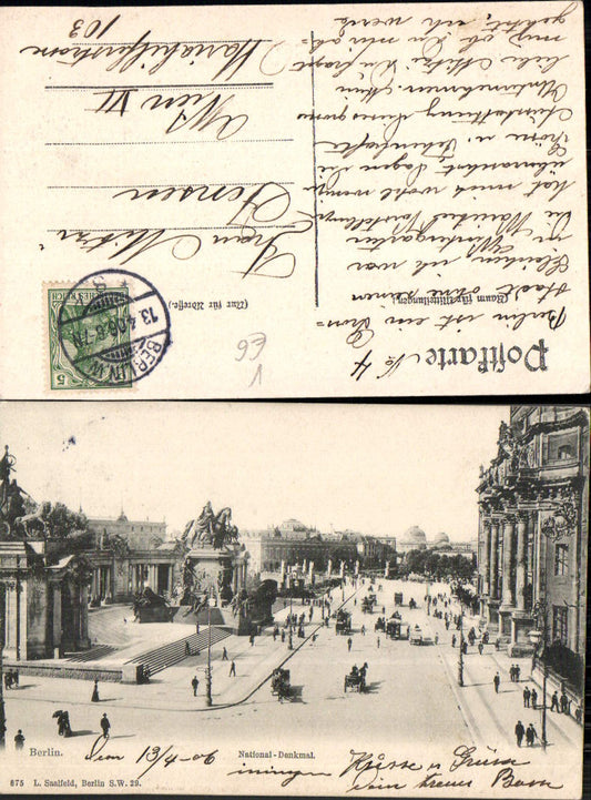 701338 Berlin National Denkmal pub Saalfeld 875