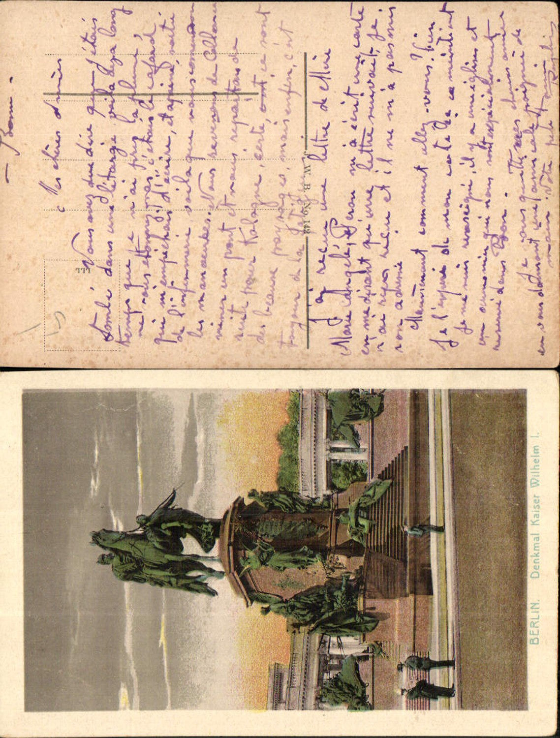 701351 Berlin Denkmal Kaiser Wilhelm