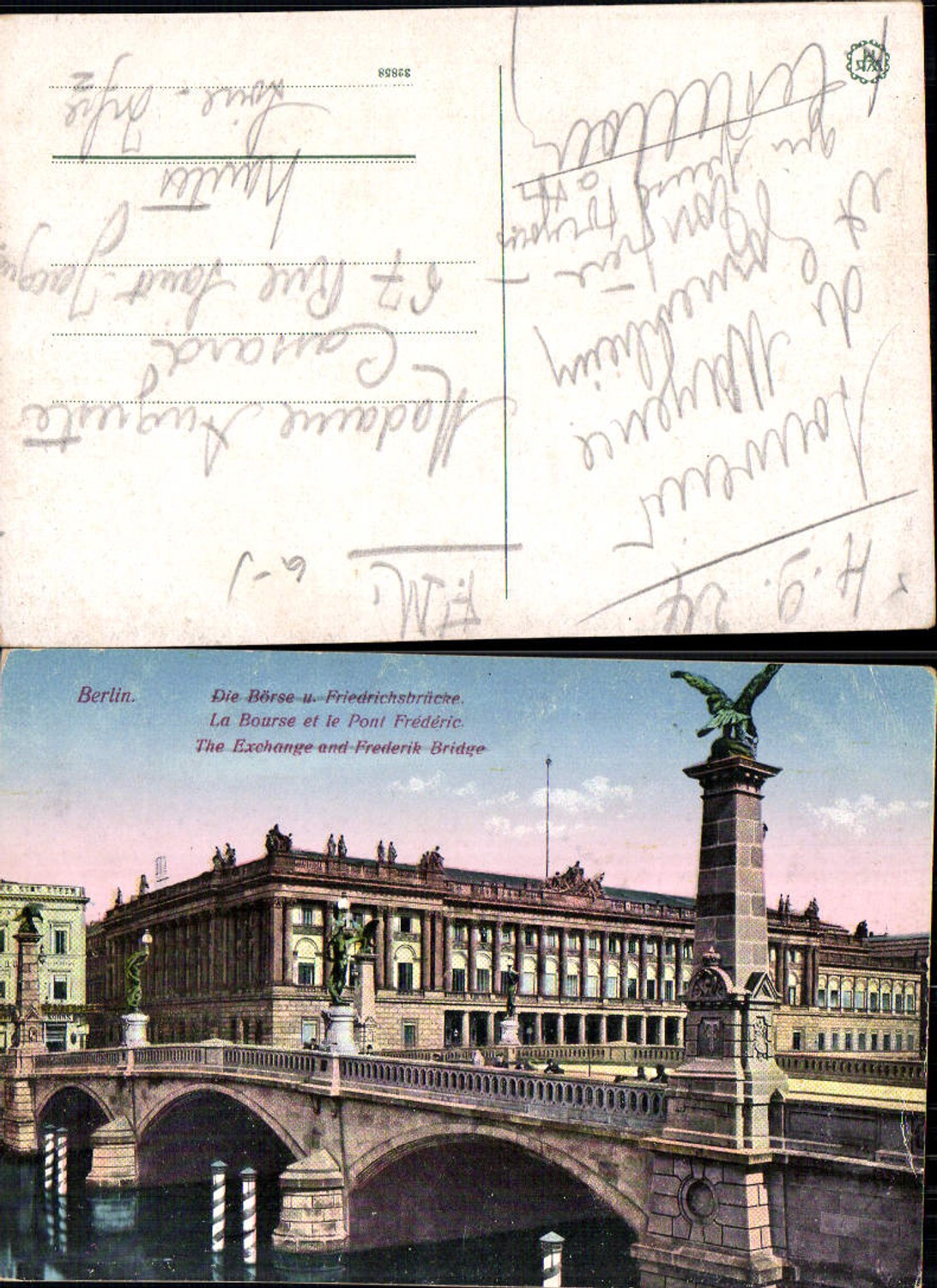 701353 Berlin Börse Brücke