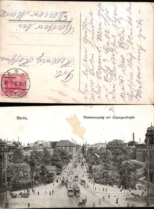 701359 Berlin Potsdamer Platz Leipzigerstraße gel Gartow Dessow