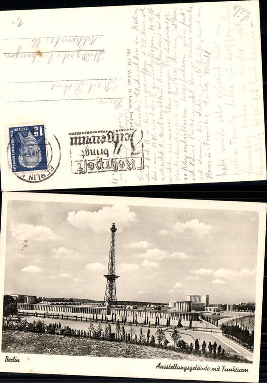 701362 Berlin Funkturm Ausstellungsgelände gel Stuttgart Vaihingen