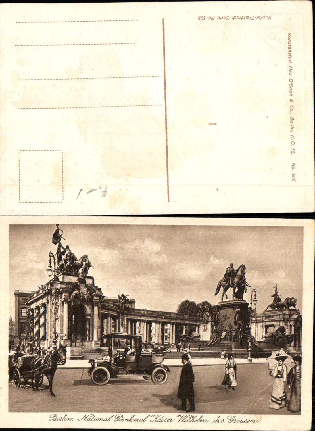 701364 Berlin National denkmal Auto
