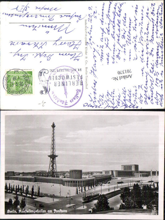 701370 Berlin Funkturm Ausstellungsgelände