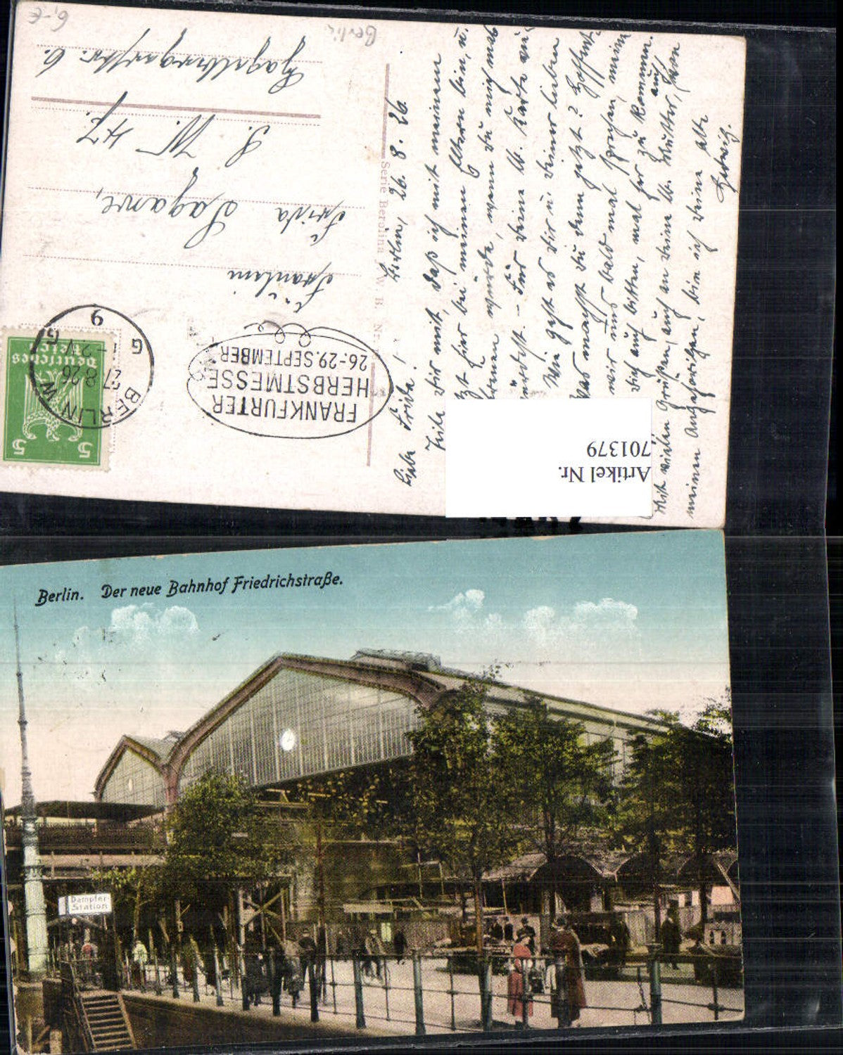 701379 Berlin Bahnhof Friedrichstraße