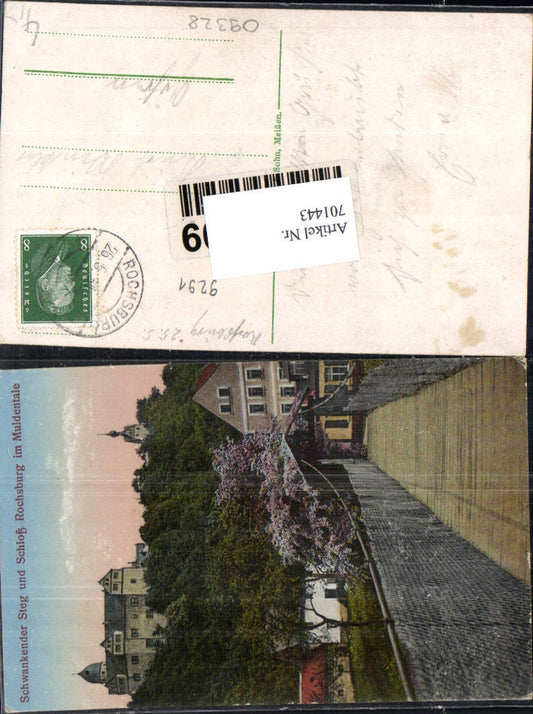 701443 Schloss Rochsburg im Muldentale Steg Lunzenau