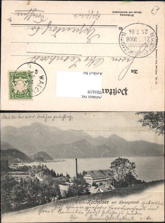 701619 Kochelsee m. Herzogstand Kochel am See