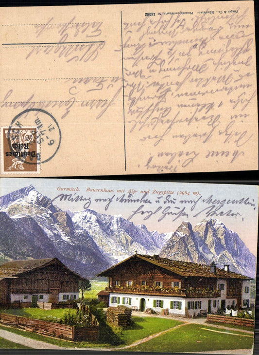 701630 Garmisch Partenkirchen Bauernhaus pub Purger & Co. 13562