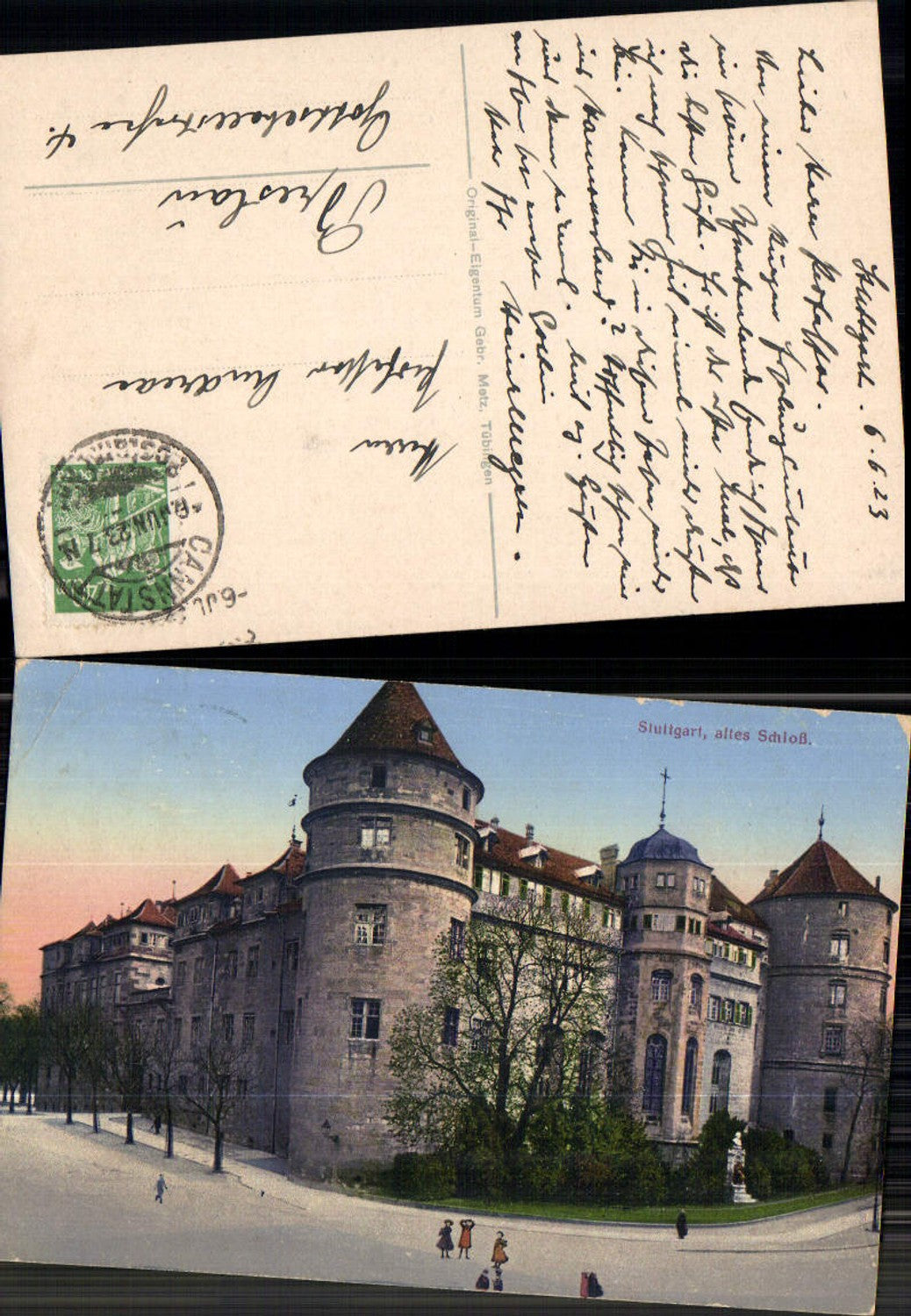 701635 Stuttgart Old Castle