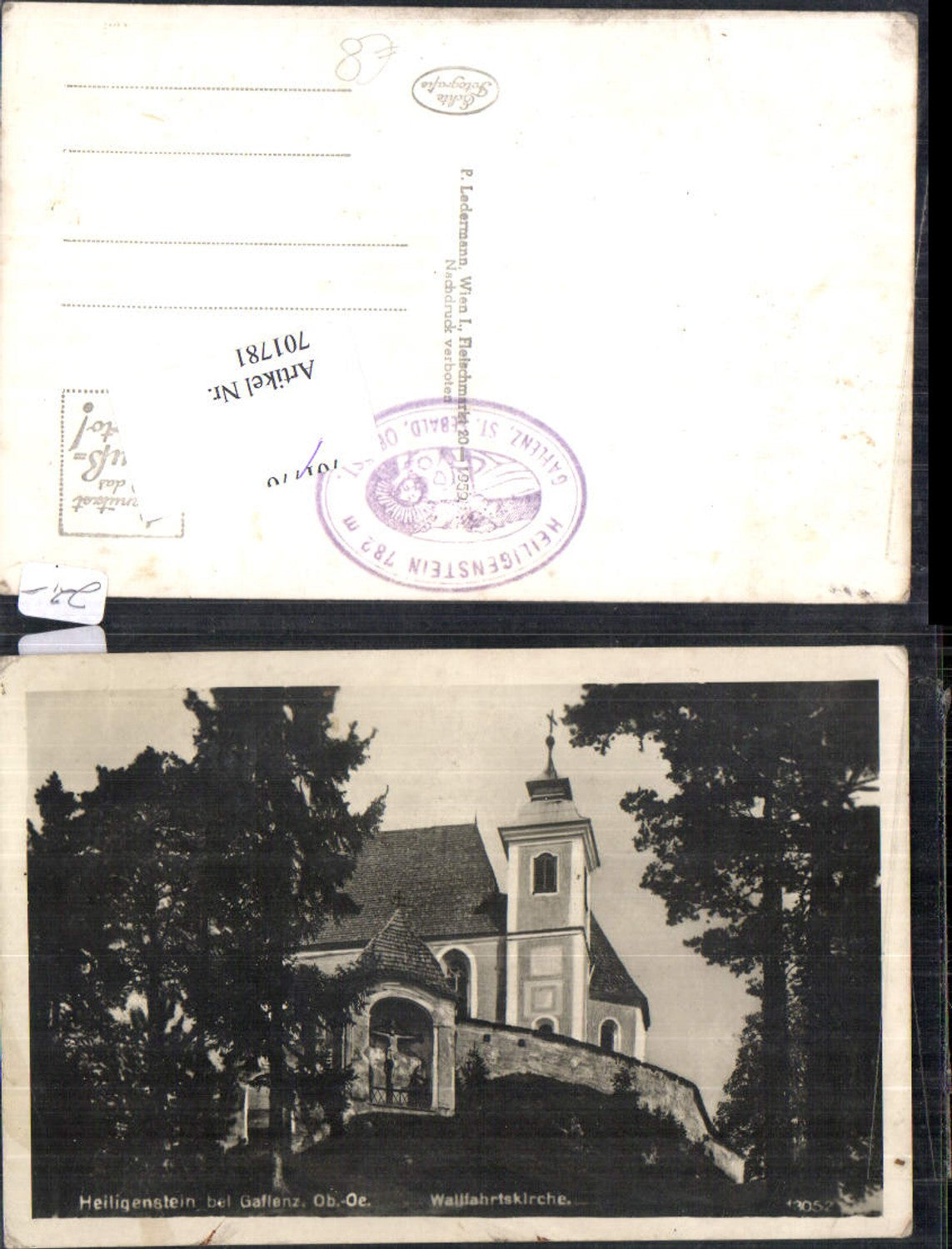 701781 Heiligenstein bei Gaflenz Kirche