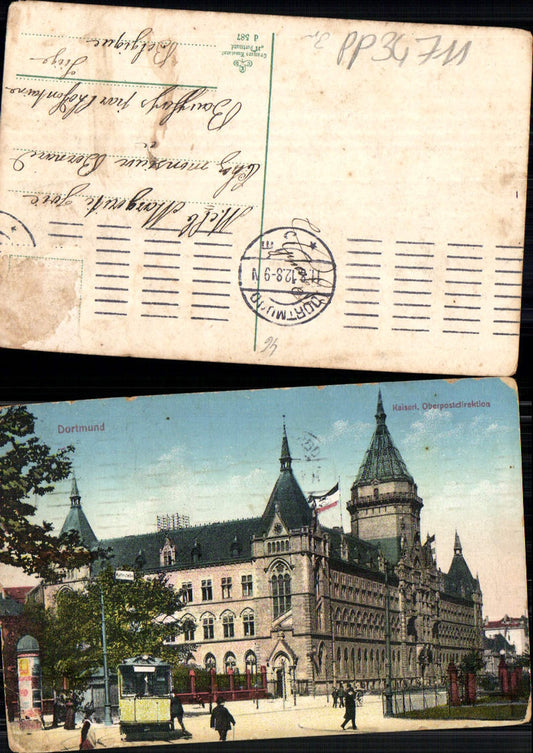 702010 Dortmund Kaiserliches Postamt Oberpostdirektion