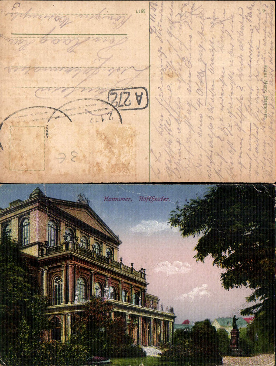 702183 Hannover Hoftheater Theater