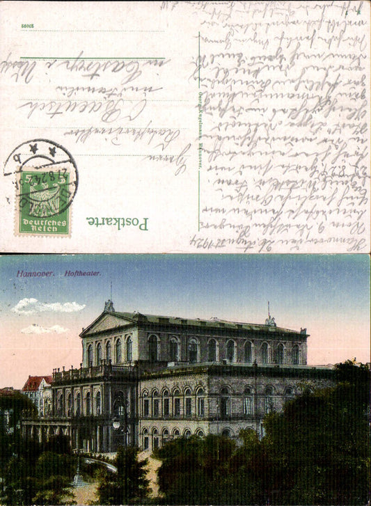702184 Hannover Theater Hoftheater