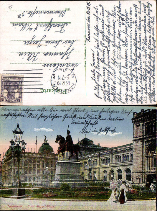 702188 Hannover Ernst August Platz Bahnhof